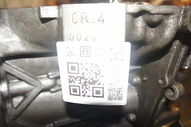 Номер двигателя и фотография площадки NISSAN CR14DE