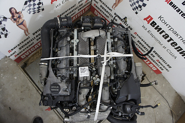 Фотография контрактного двигателя сверху Mercedes OM 628.960