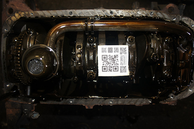Фотография блока двигателя без поддона (коленвала) OPEL Z 18 XE