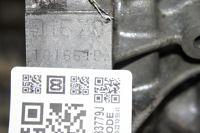 Номер двигателя и фотография площадки Honda D15Z6