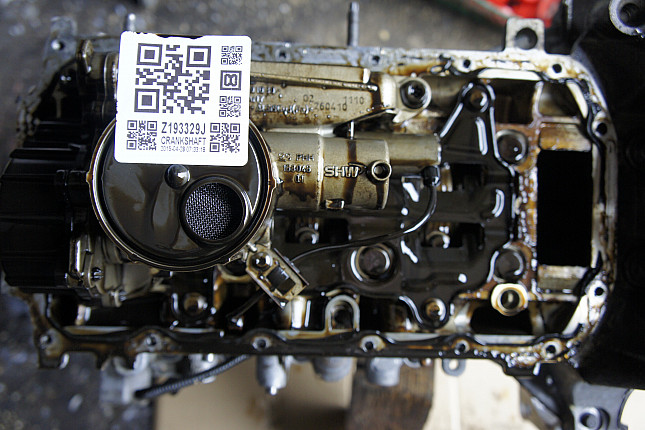 Фотография блока двигателя без поддона (коленвала) Peugeot 5FT (EP6DT)