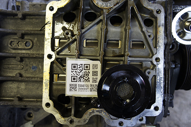 Фотография блока двигателя без поддона (коленвала) Land Rover 25 K4F