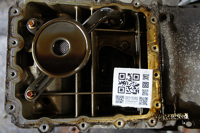 Фотография блока двигателя без поддона (коленвала) FORD Y5A