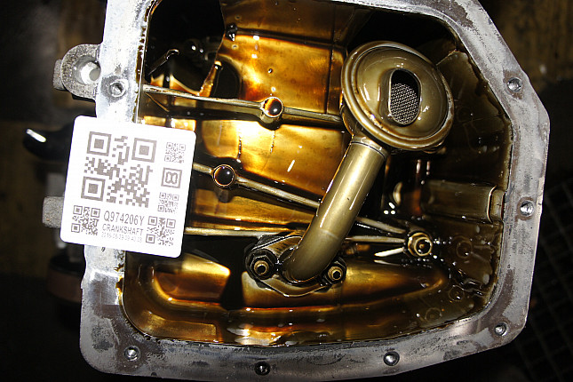 Фотография блока двигателя без поддона (коленвала) KIA G4FA