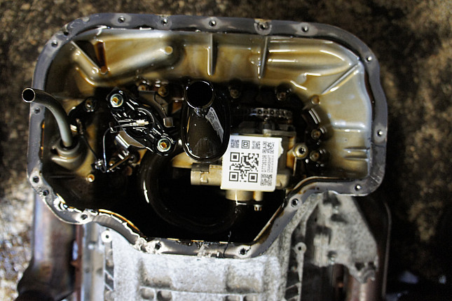 Фотография блока двигателя без поддона (коленвала) MERCEDES-BENZ M 272.967