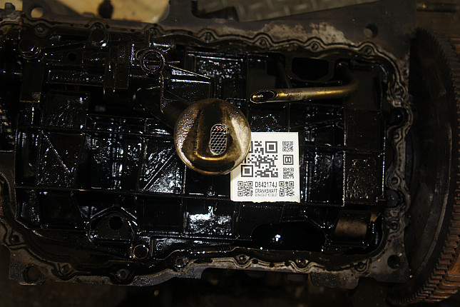 Фотография блока двигателя без поддона (коленвала) RENAULT F9Q 750