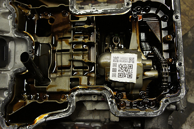 Фотография блока двигателя без поддона (коленвала) Mercedes M 112.912