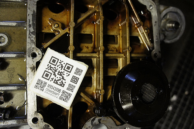 Фотография блока двигателя без поддона (коленвала) Rover 25 K4F