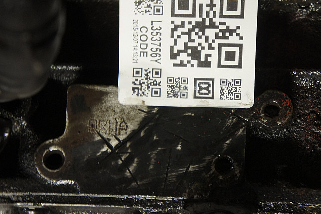 Номер двигателя и фотография площадки Ford QXWA