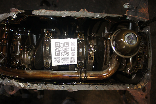 Фотография блока двигателя без поддона (коленвала) OPEL Z 18 XE