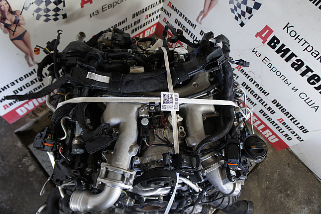 Фотография контрактного двигателя сверху Audi CDSB