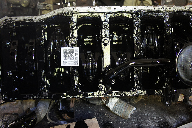 Фотография блока двигателя без поддона (коленвала) TOYOTA 1H-Z