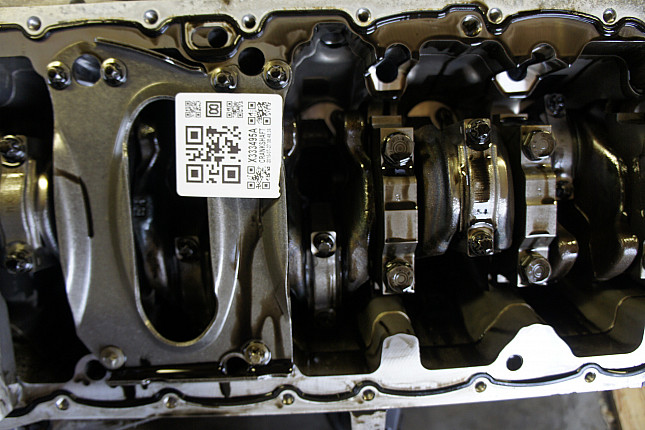Фотография блока двигателя без поддона (коленвала) BMW N57 D30A