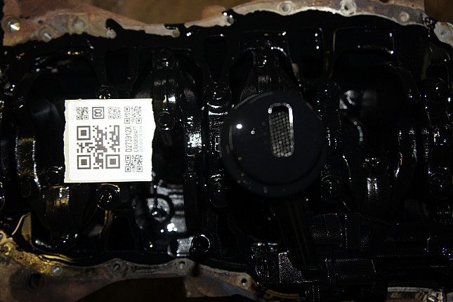 Фотография блока двигателя без поддона (коленвала) Renault K9K 802
