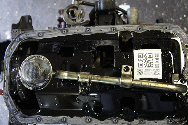 Фотография блока двигателя без поддона (коленвала) KIA RF