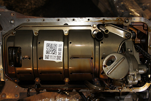 Фотография блока двигателя без поддона (коленвала) MERCEDES-BENZ M 111.961