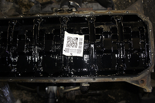 Фотография блока двигателя без поддона (коленвала) BMW M 51 D 25 (256T1)+ вакуумный насос