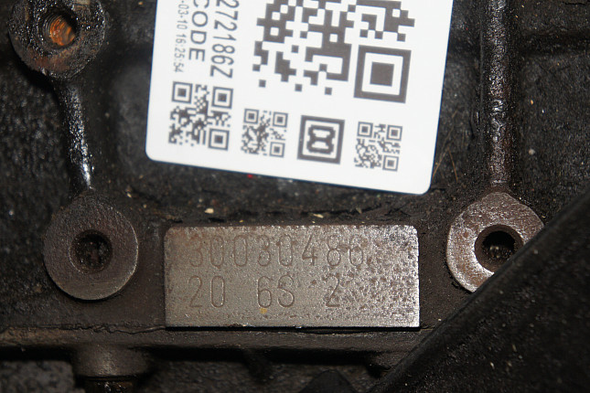 Номер двигателя и фотография площадки BMW M 50 B 20 (206S2)
