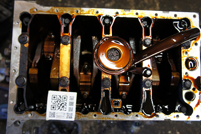Фотография блока двигателя без поддона (коленвала) VOLVO B 4164 S