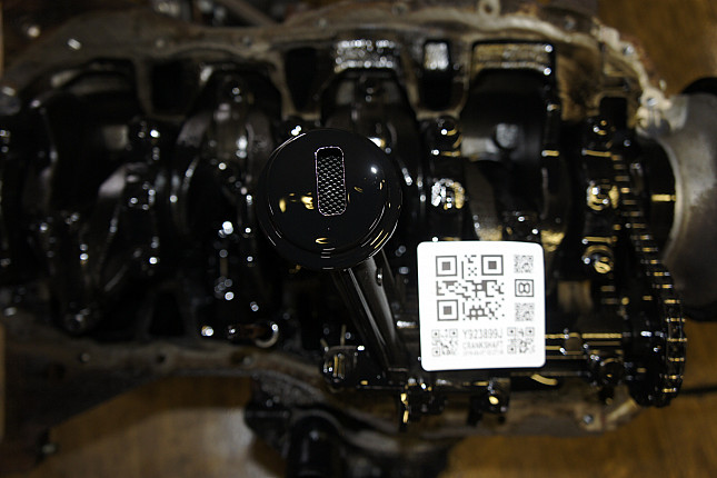 Фотография блока двигателя без поддона (коленвала) Nissan K9K