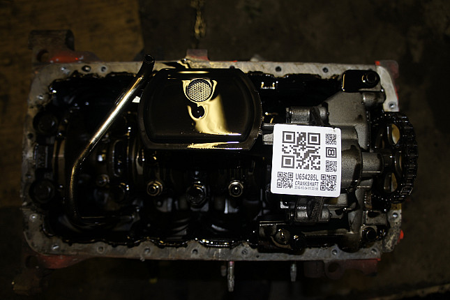 Фотография блока двигателя без поддона (коленвала) Ford QXWA