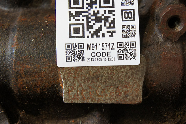 Номер двигателя и фотография площадки Mitsubishi 4G63 
