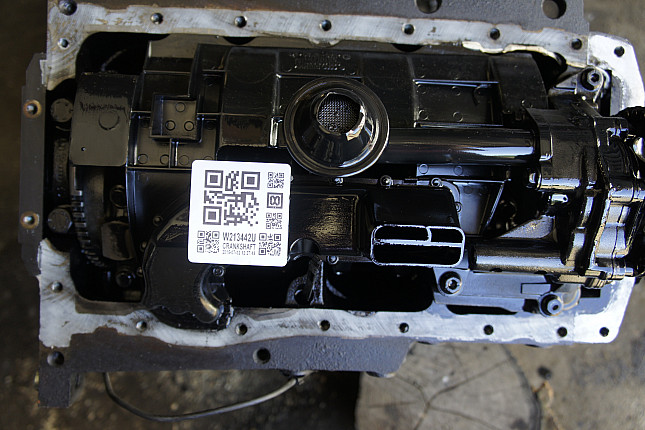 Фотография блока двигателя без поддона (коленвала) Ford AUY + 1 форсунка