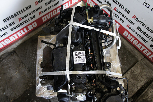 Фотография контрактного двигателя сверху Peugeot 8HX (DV4TD)