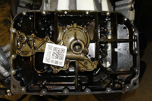 Фотография блока двигателя без поддона (коленвала) Audi ABC