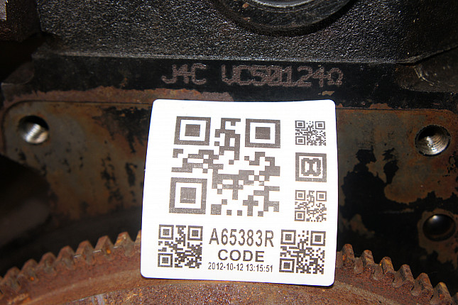 Номер двигателя и фотография площадки FORD J4C