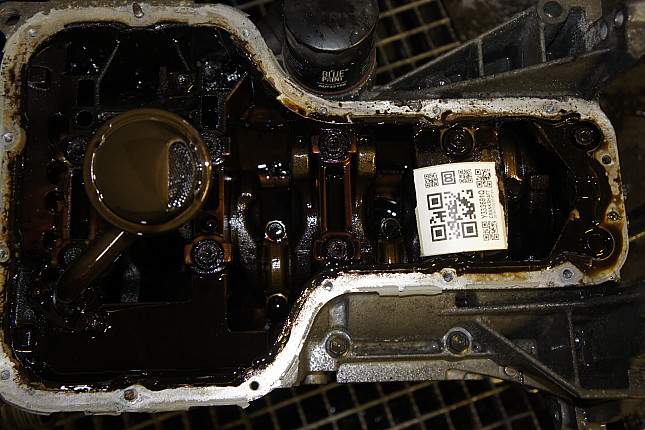 Фотография блока двигателя без поддона (коленвала) Toyota 4ZZ-FE