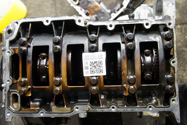 Фотография блока двигателя без поддона (коленвала) Opel Z 22 YH