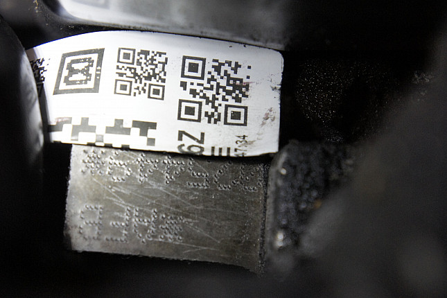Номер двигателя и фотография площадки Audi AFB