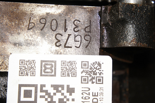 Номер двигателя и фотография площадки Chrysler 625H