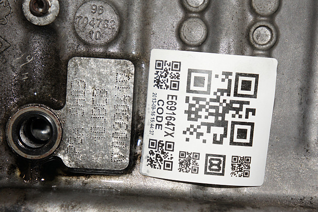 Номер двигателя и фотография площадки CITROËN PSA9H0310JBCB