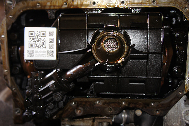 Фотография блока двигателя без поддона (коленвала) AUDI ABT