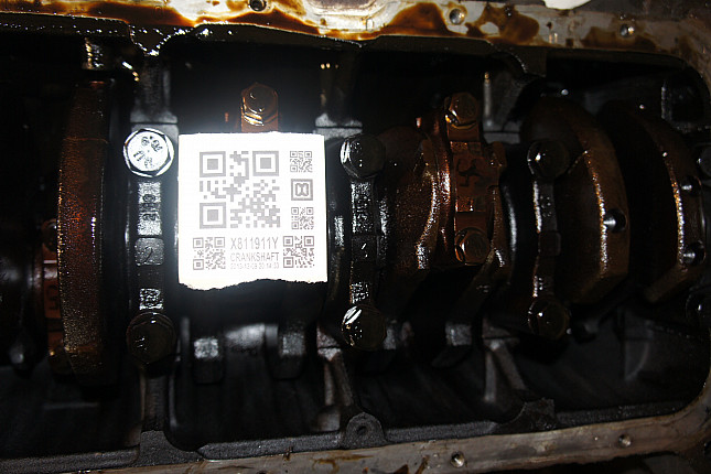Фотография блока двигателя без поддона (коленвала) DAEWOO G15MF