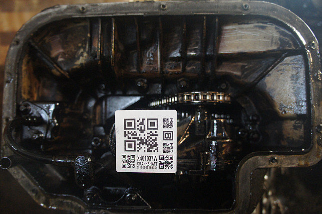Фотография блока двигателя без поддона (коленвала) MERCEDES-BENZ M 112.921