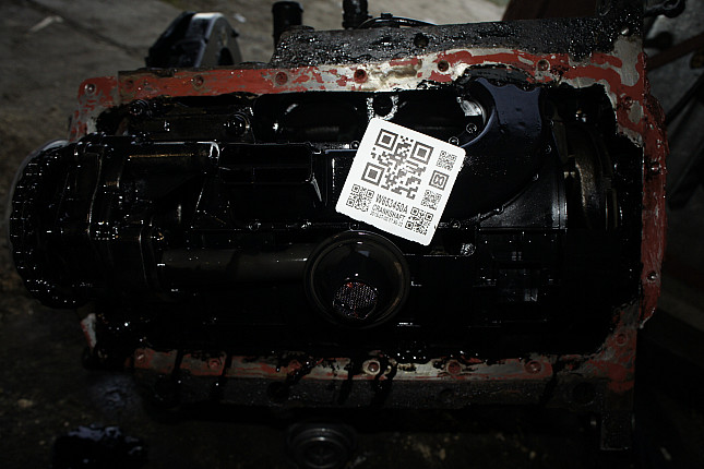 Фотография блока двигателя без поддона (коленвала) Skoda AHF