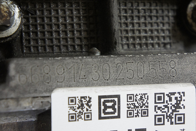 Номер двигателя и фотография площадки Mercedes OM 668.914