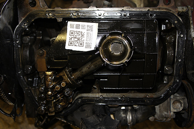 Фотография блока двигателя без поддона (коленвала) Audi RN