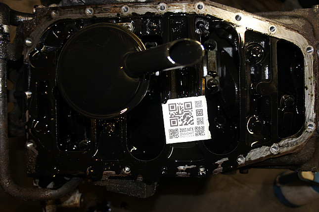 Фотография блока двигателя без поддона (коленвала) IVECO 8140.43B