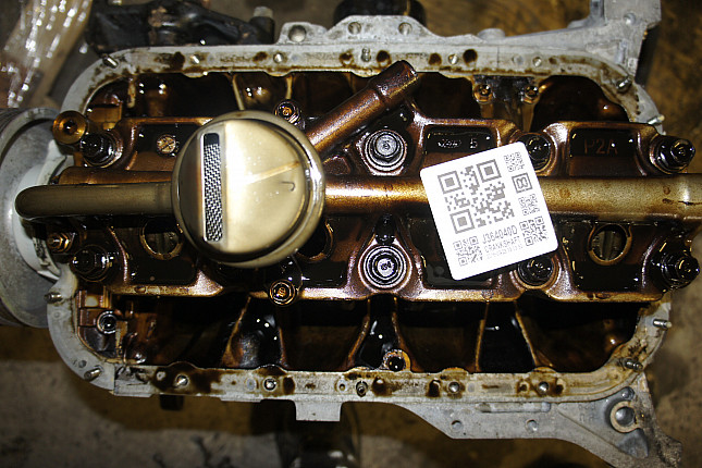 Фотография блока двигателя без поддона (коленвала) Honda D14A7