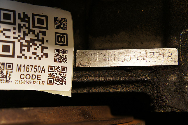 Номер двигателя и фотография площадки Rover 18 K4G