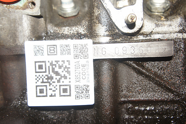Номер двигателя и фотография площадки AUDI NG