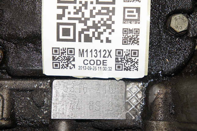 Номер двигателя и фотография площадки BMW M 62 B 44TU (448S2)