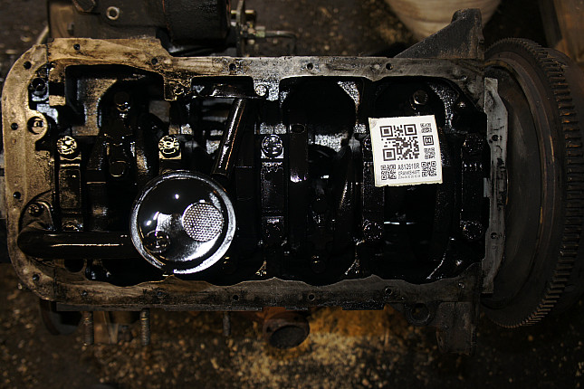 Фотография блока двигателя без поддона (коленвала) Fiat 149 B1.000