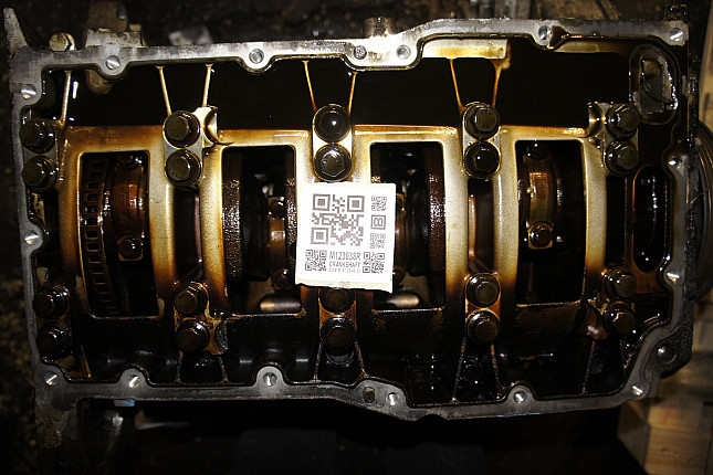 Фотография блока двигателя без поддона (коленвала) OPEL Z 22 YH