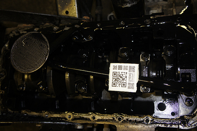 Фотография блока двигателя без поддона (коленвала) Land Rover 16 L
