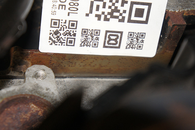 Номер двигателя и фотография площадки VW BKS